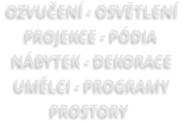 O Z V U  E N  - O S V  T L E N  P R O J E K C E - P  D I A N  B Y T E K - D E K O R A C E U M  L C I - P R O G R A M Y P R O S T O R Y